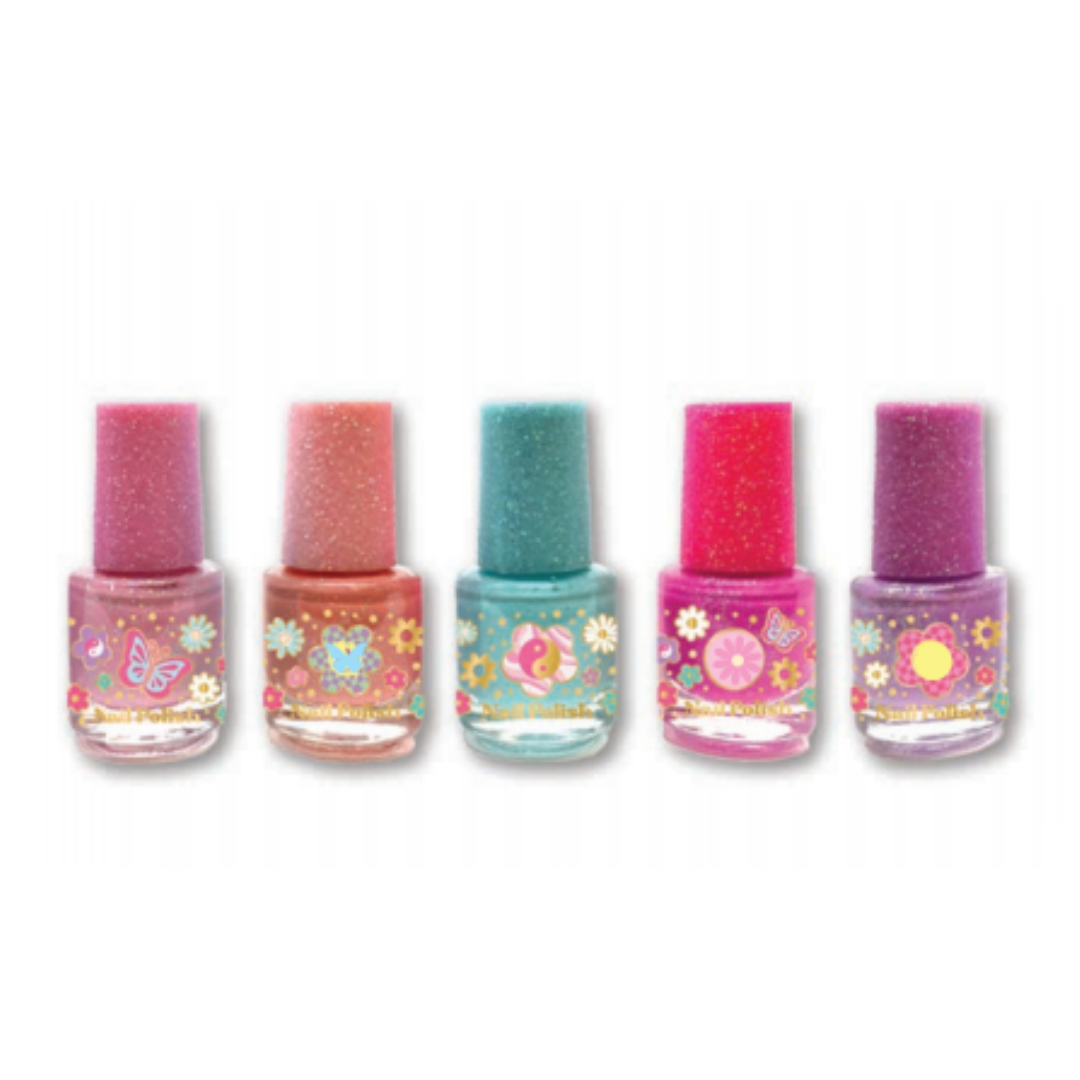 Hot Focus 5-Day Scented Peel-Off Nail Polish Set