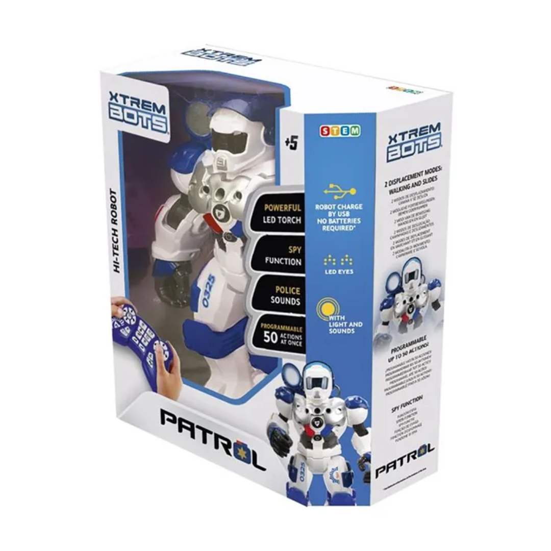 Xtrem Bots Patrol Bot Hi-Tech Robot