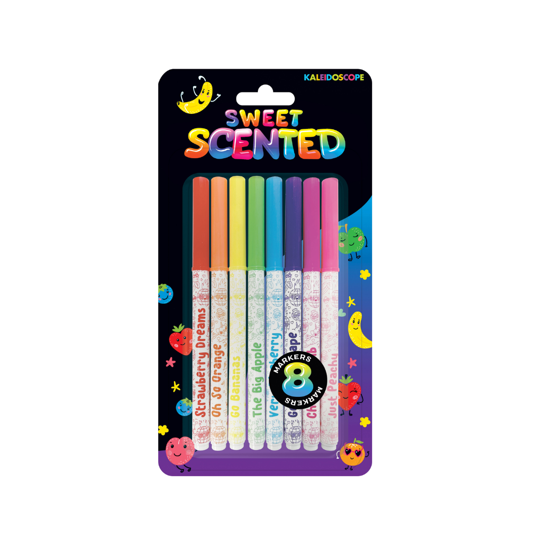 Kaleidoscope 8 Sweet Scented Markers
