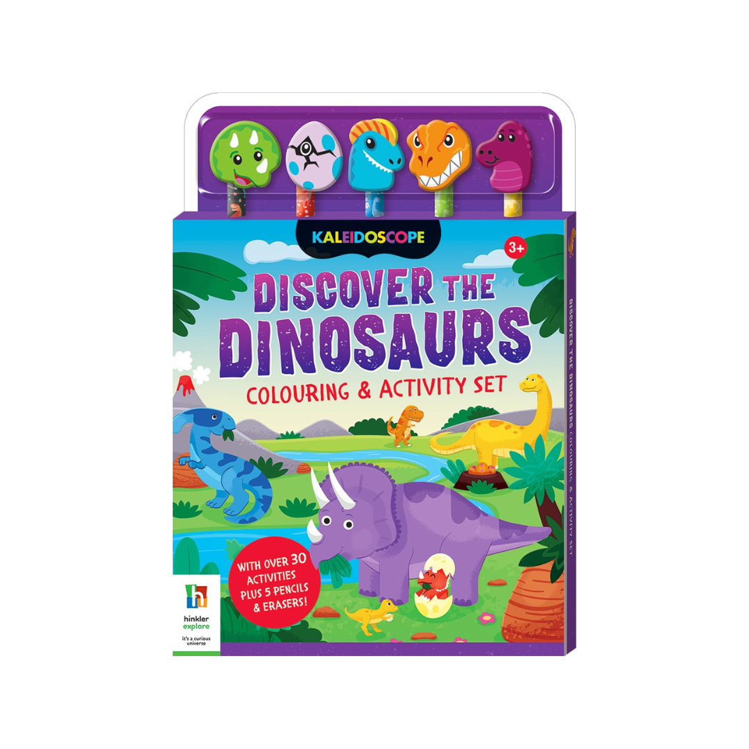 Discover the Dinosaurs Colouring & Activity Set