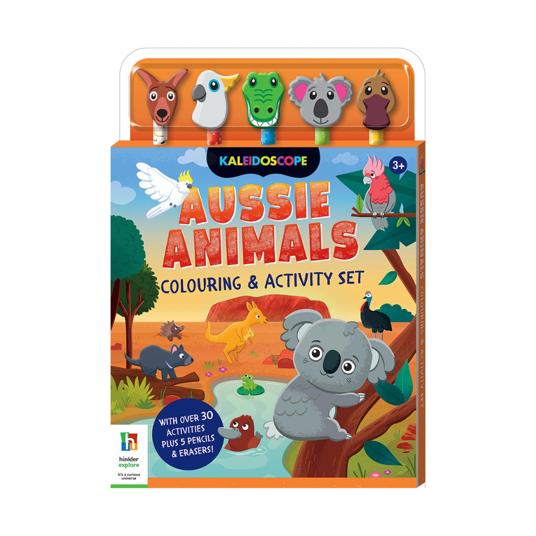 Aussie Animals Colouring & Activity Set