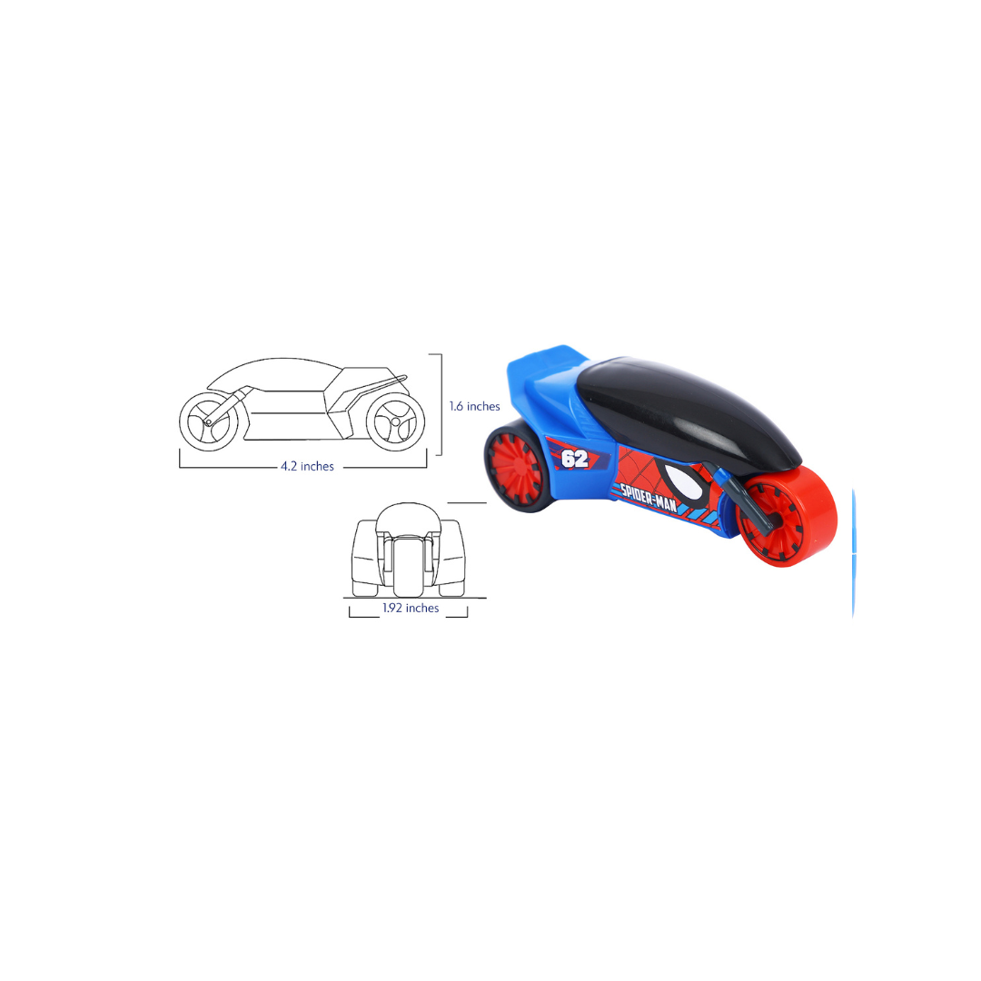 Marvel Mini Movers Rider Spiderman