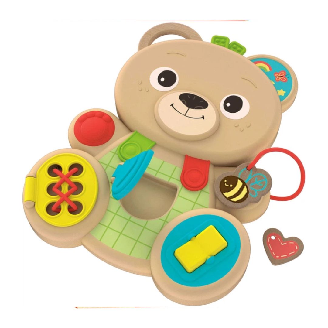 Clementoni Montessori Bear Busy Panel