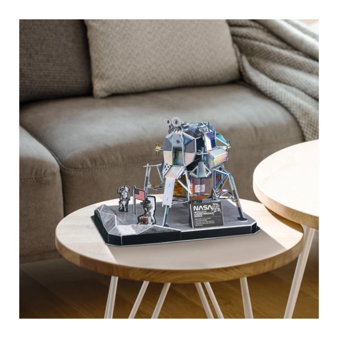 CubicFun 3D Puzzle - NASA Apollo 11 Lunar Module Eagle (93 Pieces)