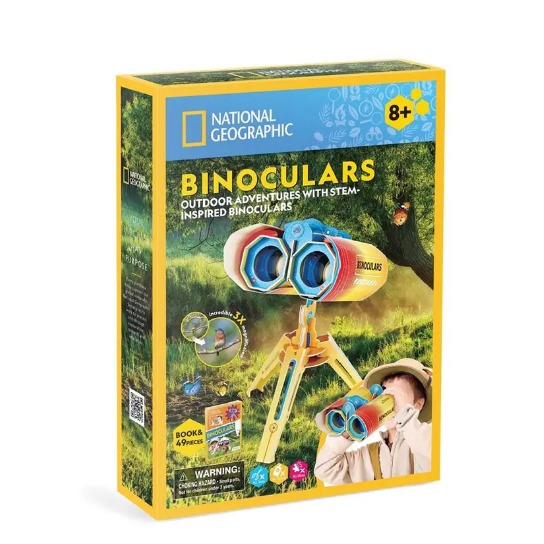 CubicFun National Geographic 3D Puzzle - Binoculars (49 Pieces)