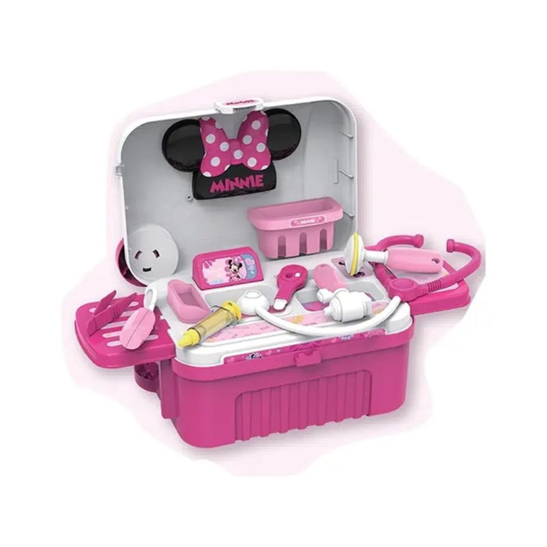 Minnie Mouse Doctor Set Trolley Case 3in1