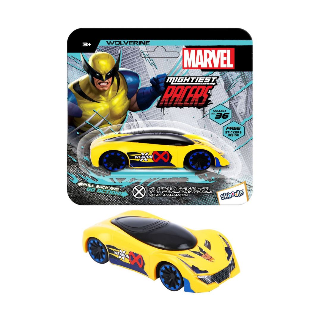 Marvel Mini Movers Racer Wolverine