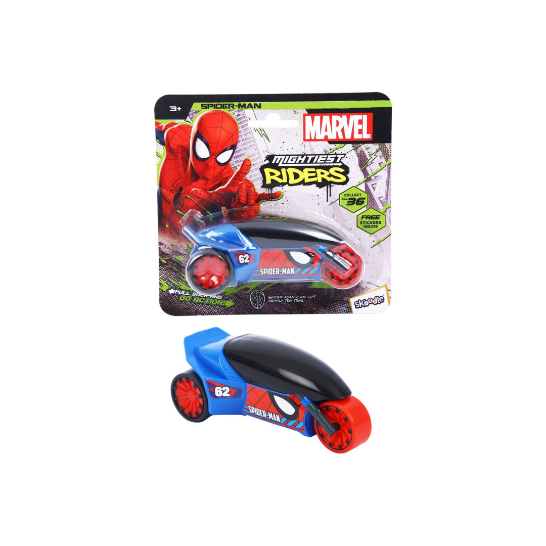 Marvel Mini Movers Rider Spiderman