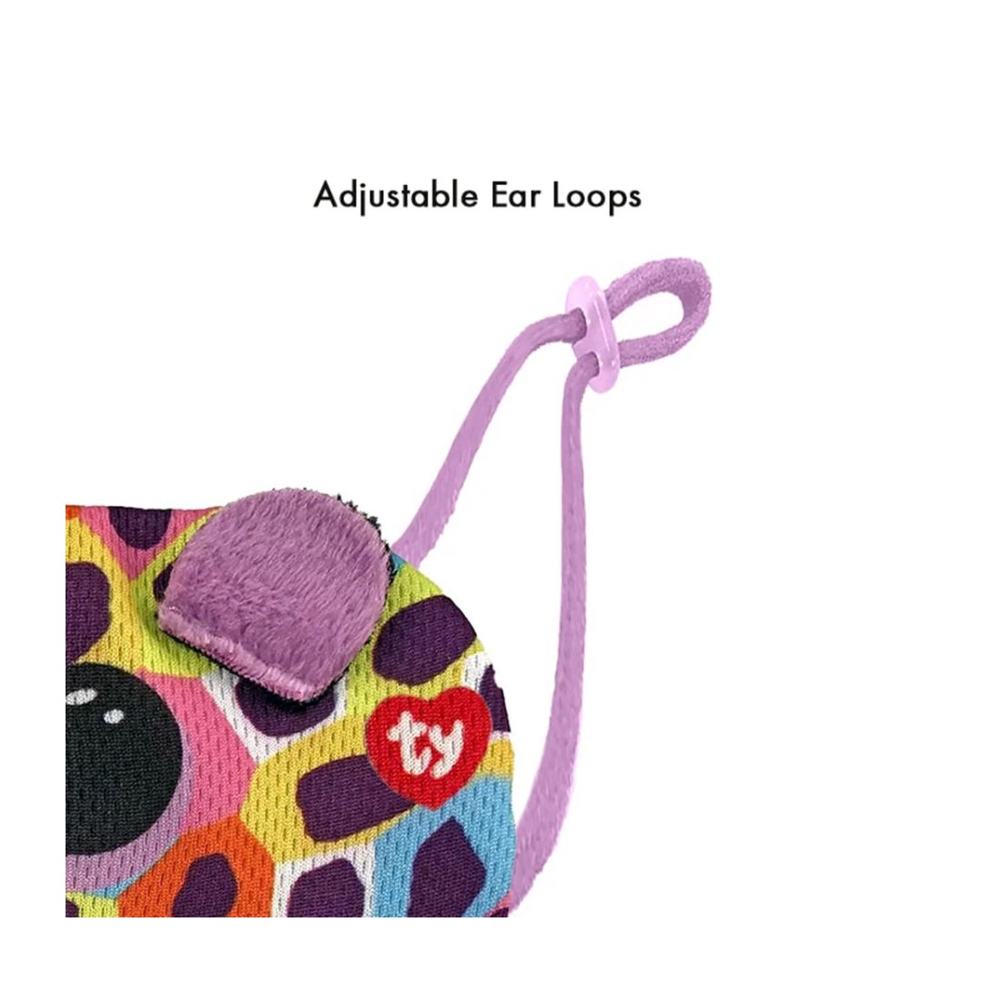 TY Mask Leopard Giselle Multicolor WOC
