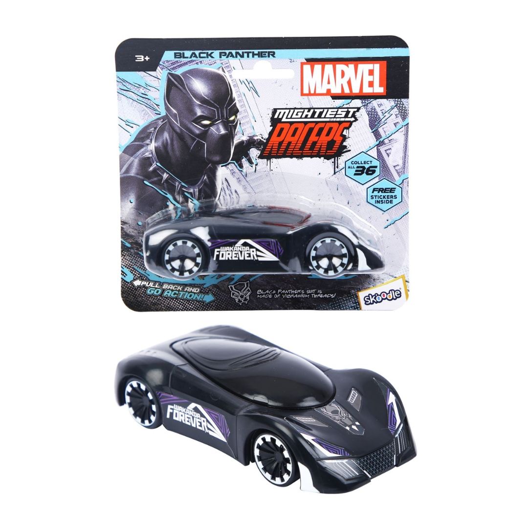 Marvel Mini Movers Racer Black Panther