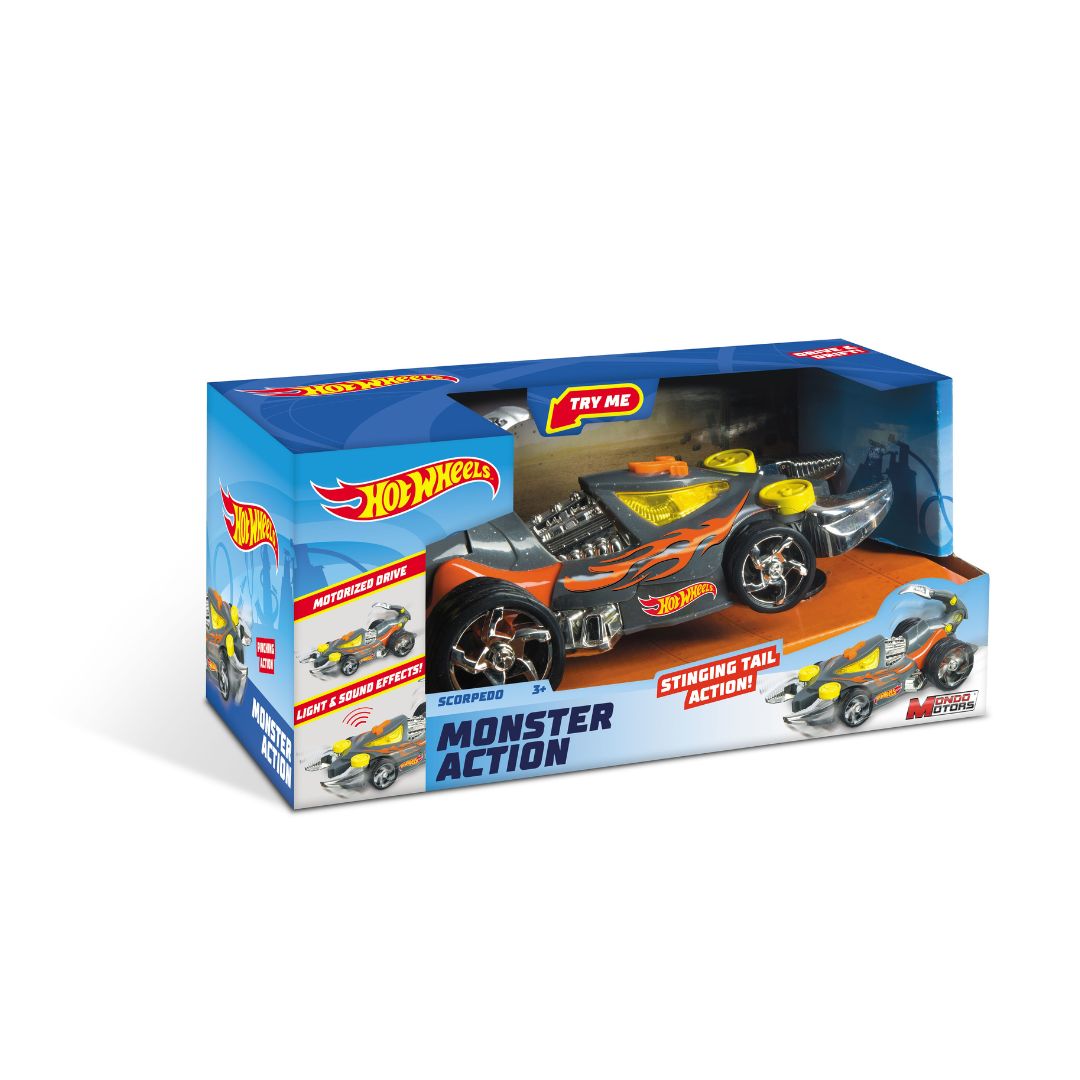 Hot Wheels L&S Monster Action Scorpedo B/O