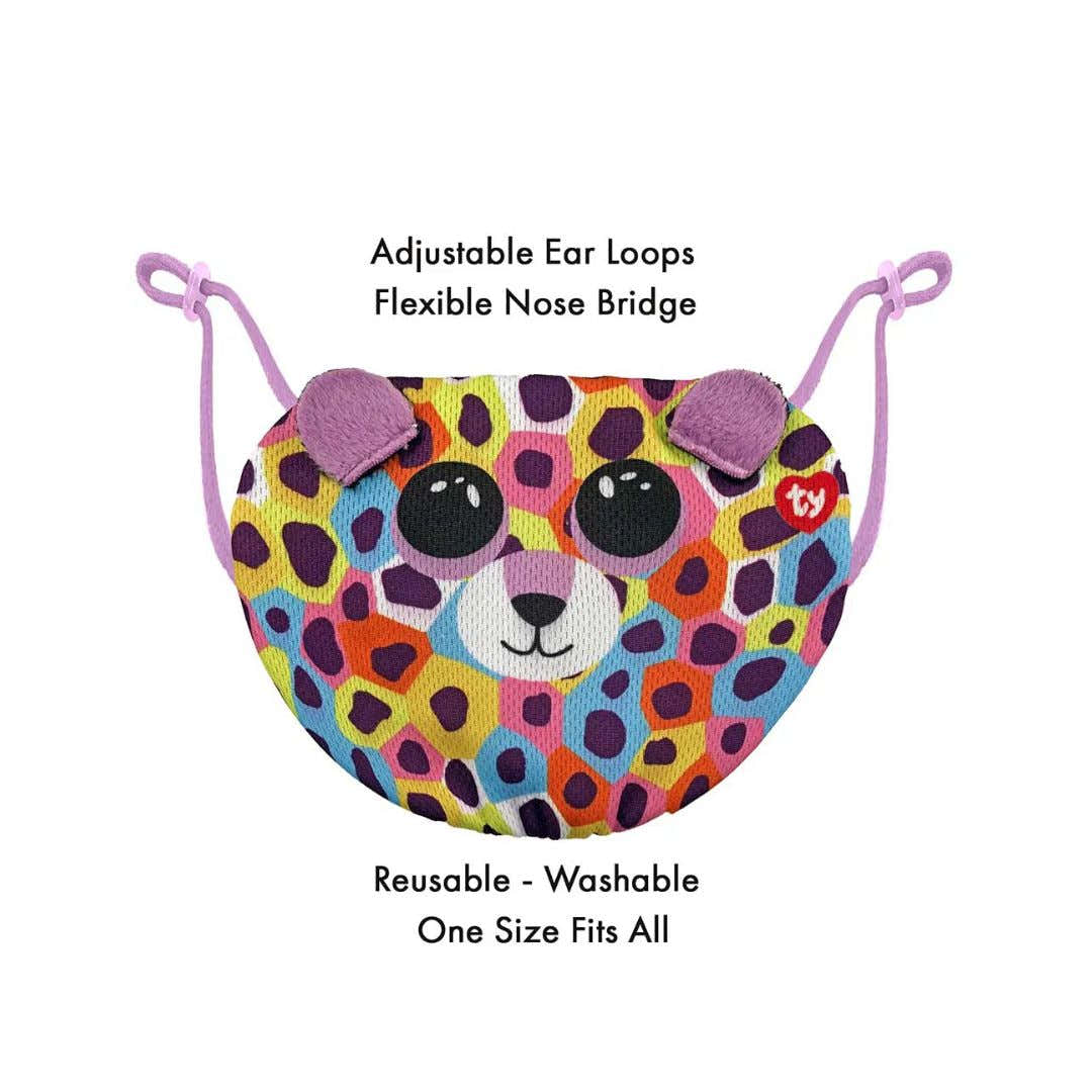 TY Mask Leopard Giselle Multicolor WOC