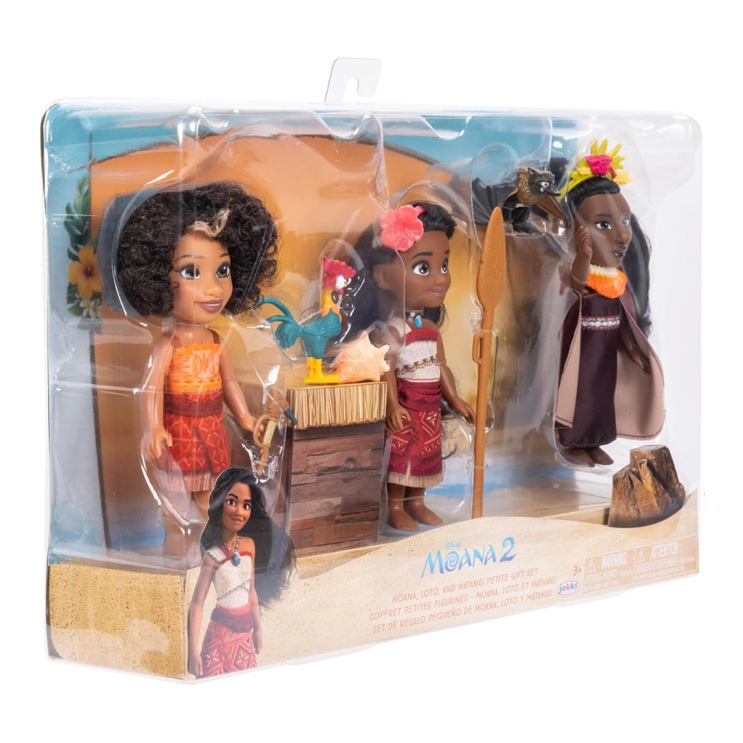 Moana 2 Moana & Friends Petite Set 6in