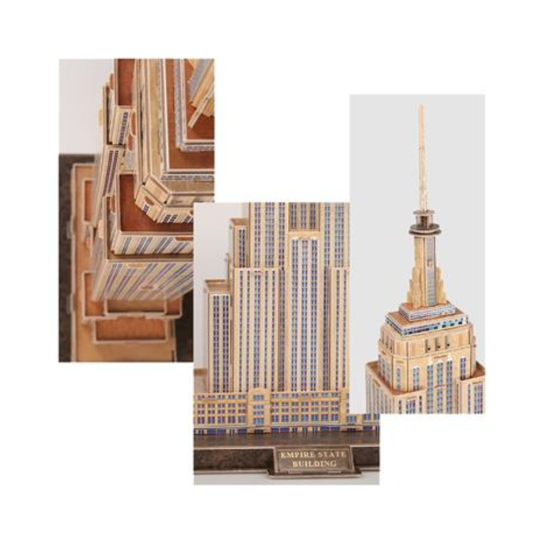 CubicFun National Geographic 3D Puzzle - Empire State Building (66 Pieces)