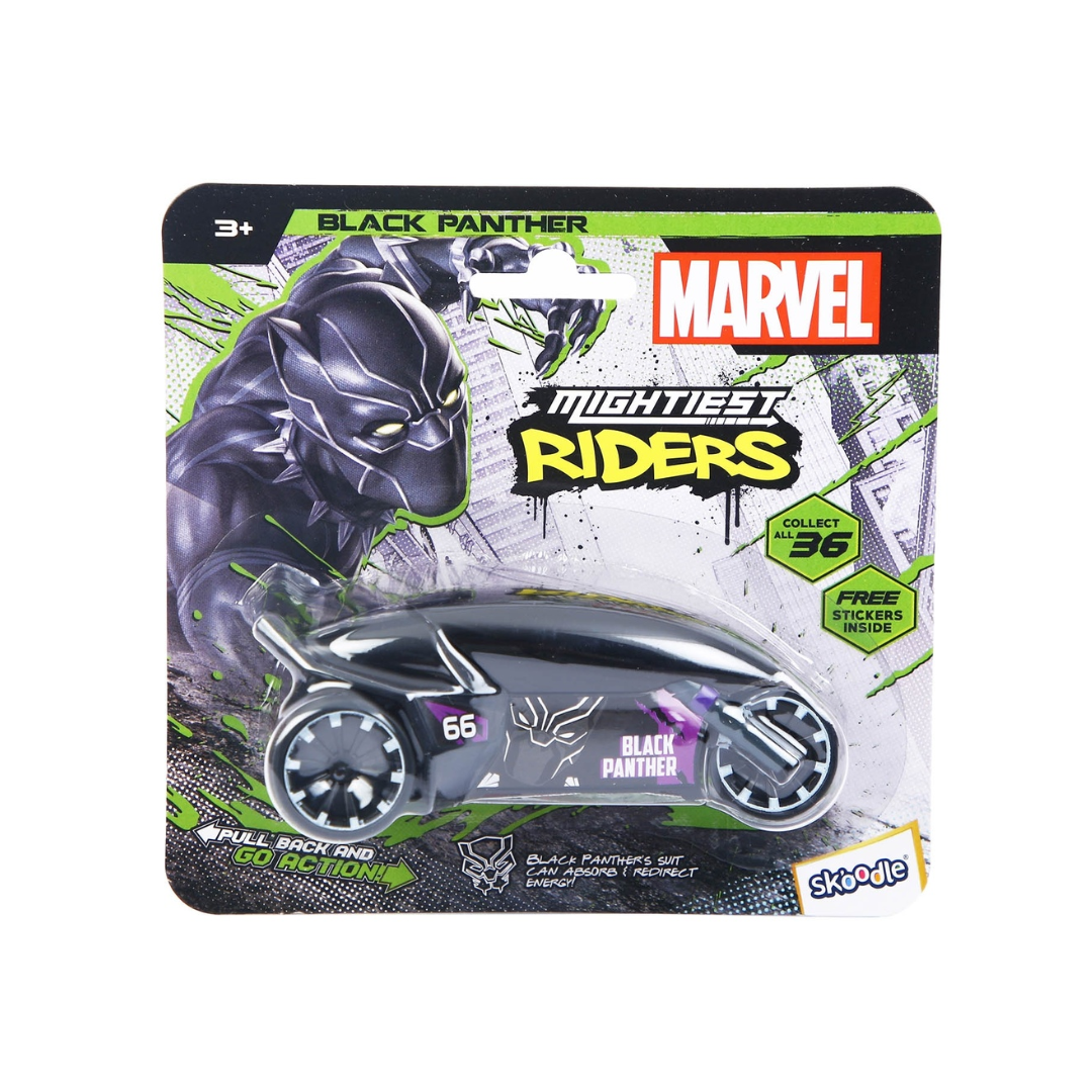 Marvel Mini Movers Rider Black Panther