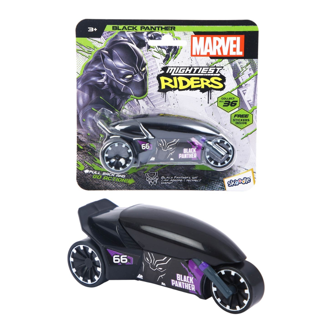 Marvel Mini Movers Rider Black Panther