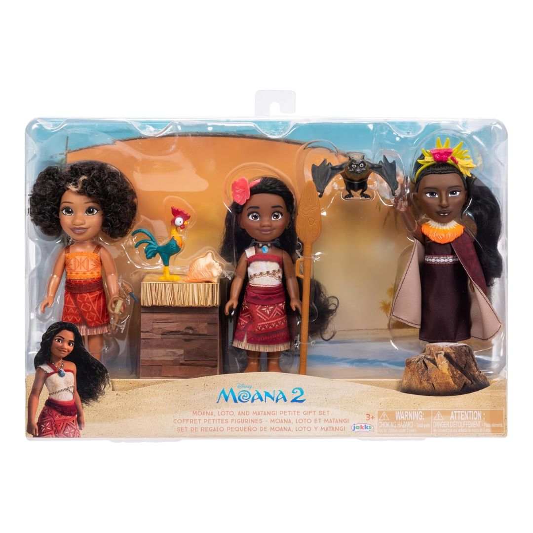 Moana 2 Moana & Friends Petite Set 6in