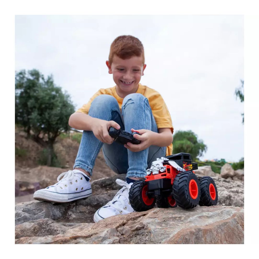 Hot Wheels RC Monster Truck Bone Shaker B/O