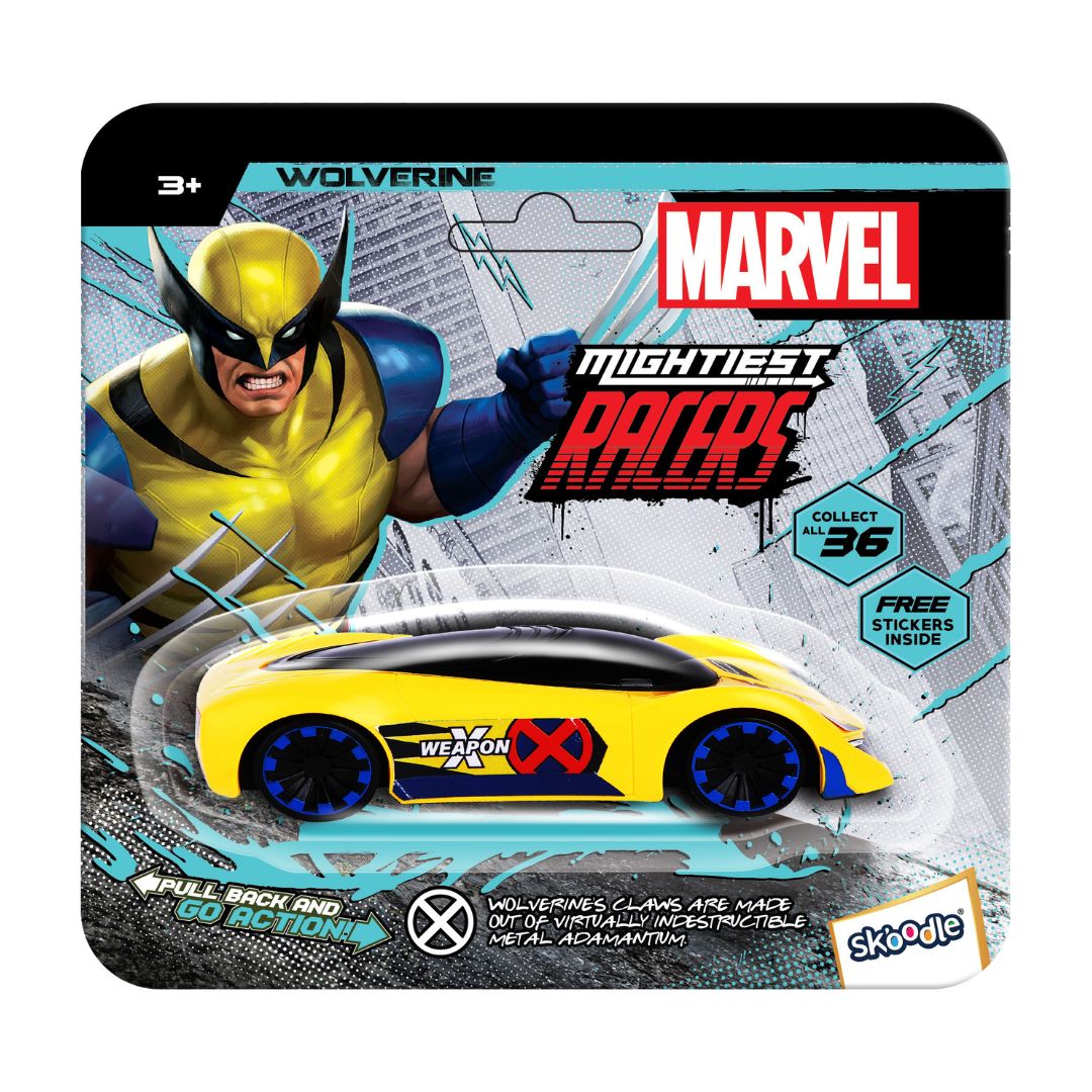 Marvel Mini Movers Racer Wolverine