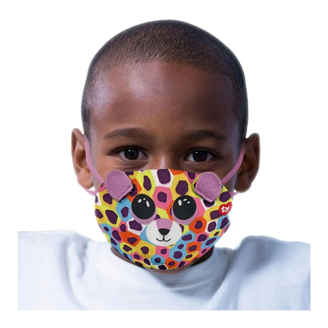 TY Mask Leopard Giselle Multicolor WOC