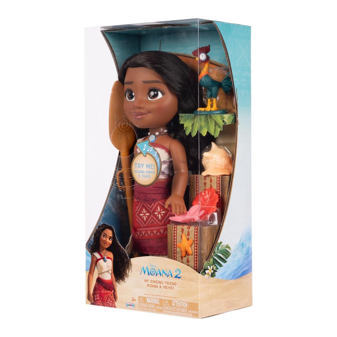 Moana 2 Feature Moana Deluxe Singing 14in B/O