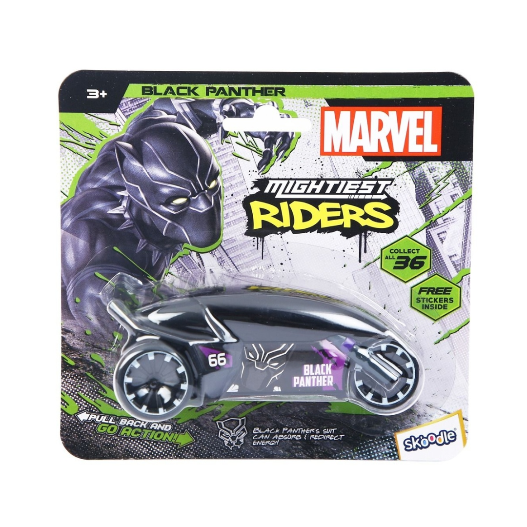 Marvel Mini Movers Rider Black Panther