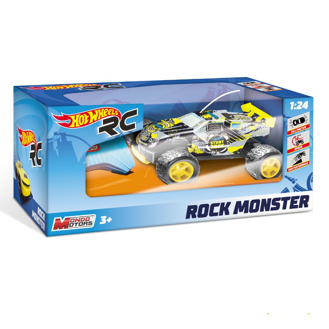 Hot Wheels RC Rock Monster Asst B/O