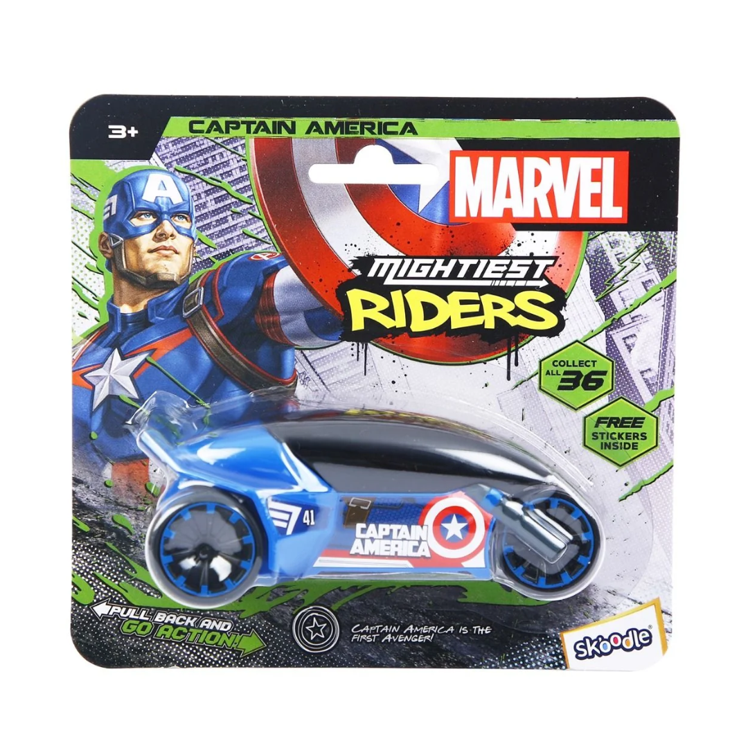 Marvel Mini Movers Rider Captain America