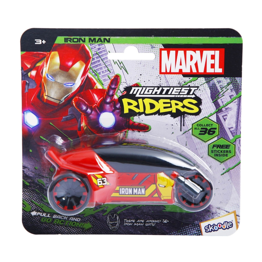 Marvel Mini Movers Rider Iron Man