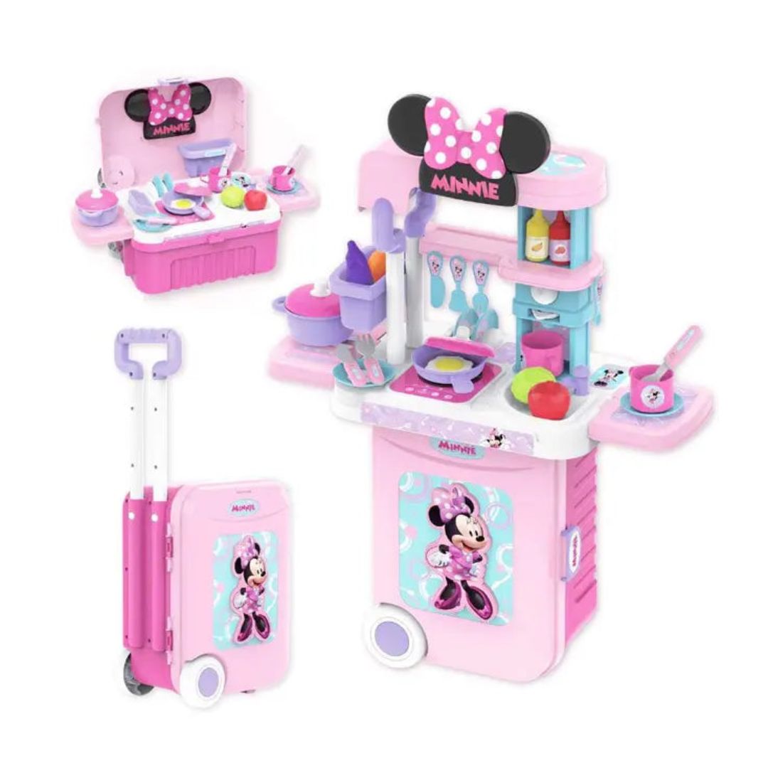 Minnie Mouse Kitchen Trolley Case 3in1