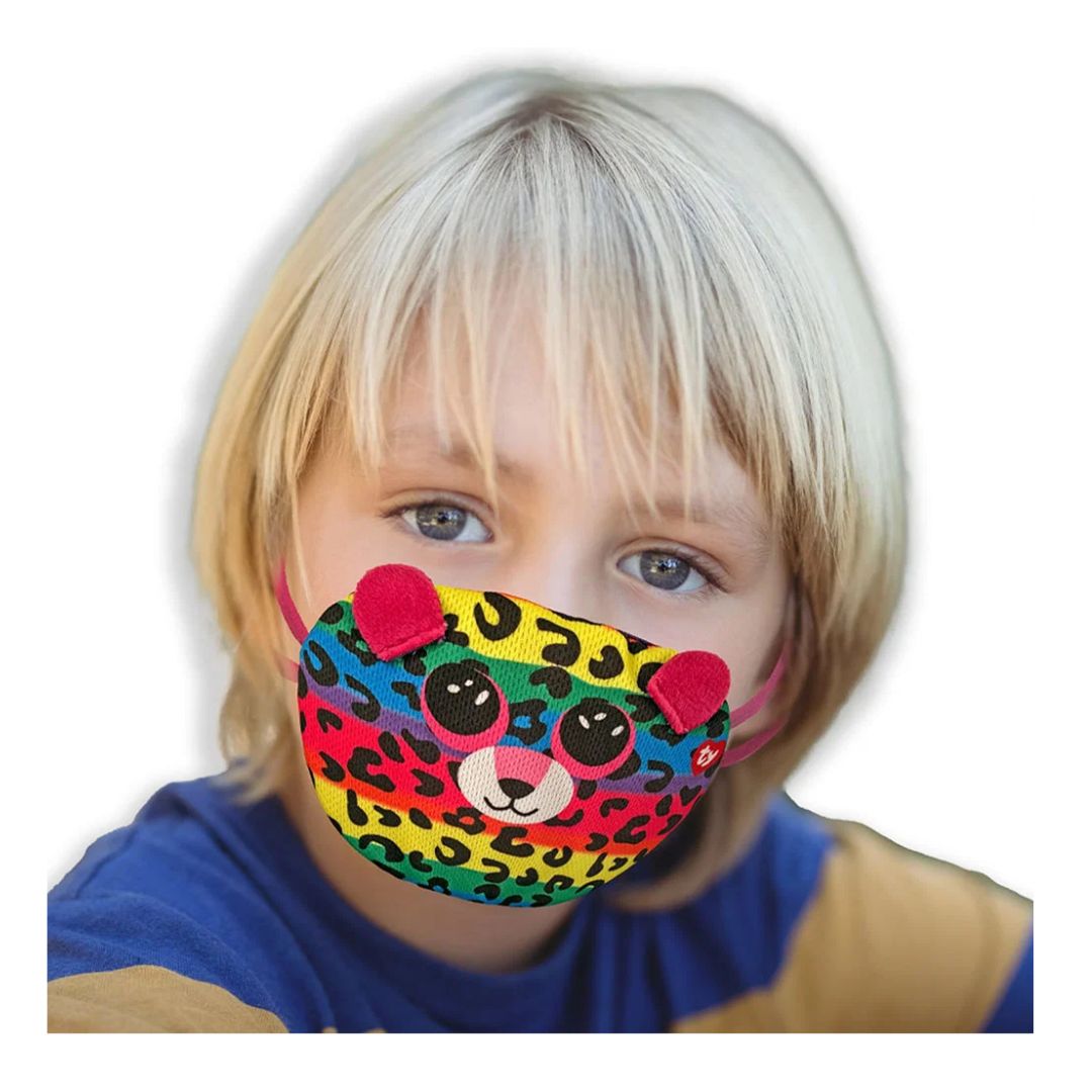 TY Mask Leopard Dotty Multicolor WOC