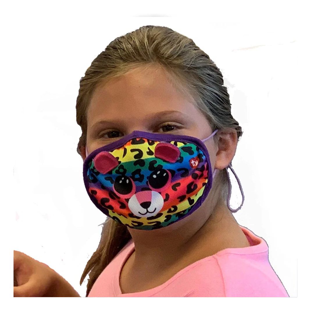 TY Mask Leopard Dotty Multicolor WOC