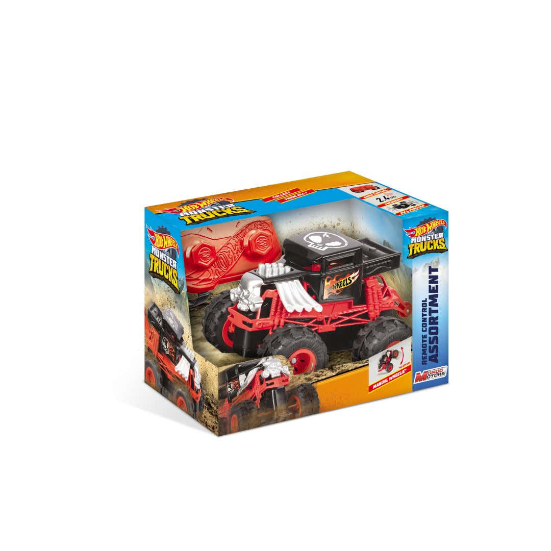 Hot Wheels RC Mini Monster Truck Asst 1:43 B/O
