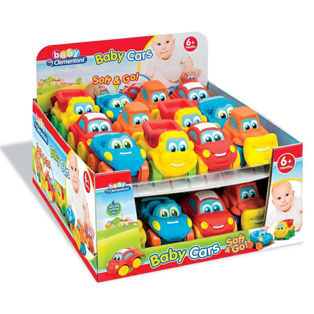 Clementoni Baby Car Soft & Go CDU18 WOC