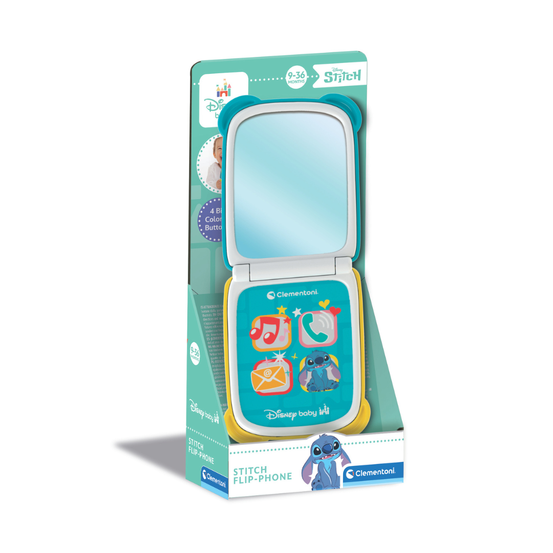 Disney Baby Stitch Flip Phone B/O