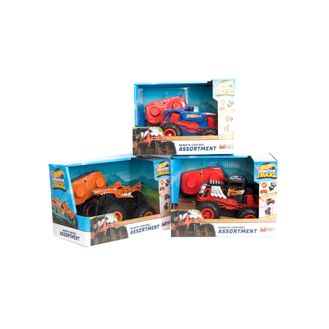 Hot Wheels RC Mini Monster Truck Asst 1:43 B/O