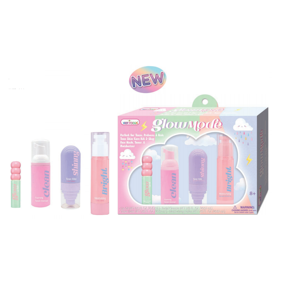 Hot Focus Daily Fresh Glow Skincare Routine Set