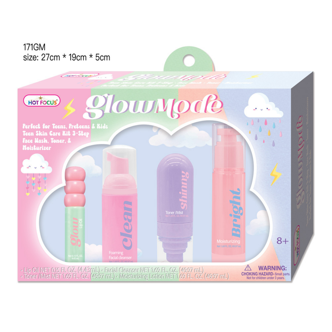 Hot Focus Daily Fresh Glow Skincare Routine Set