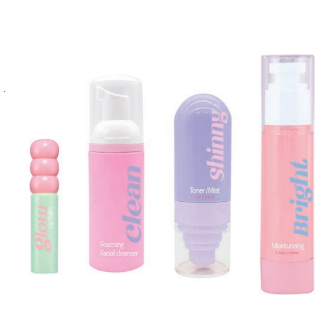 Hot Focus Daily Fresh Glow Skincare Routine Set