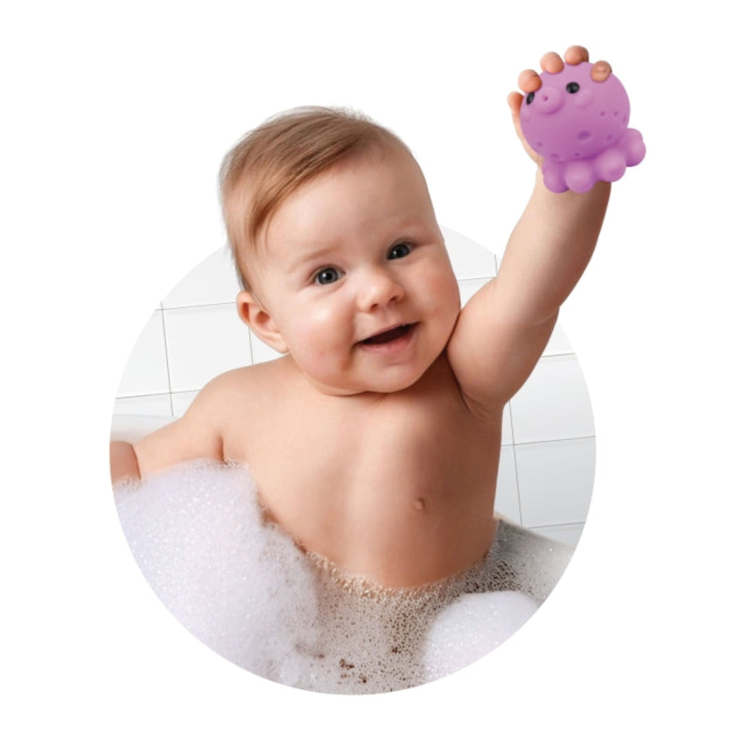 Bathtime Animal Pals - Jungle and Ocean Set 6M+