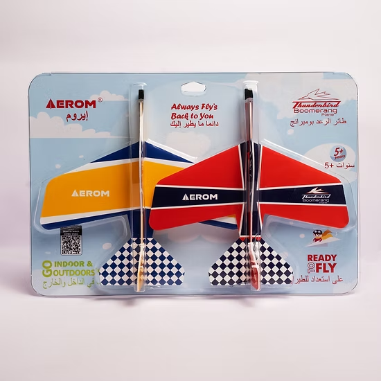 Thunderbird - Boomerang Plane Pack of 2