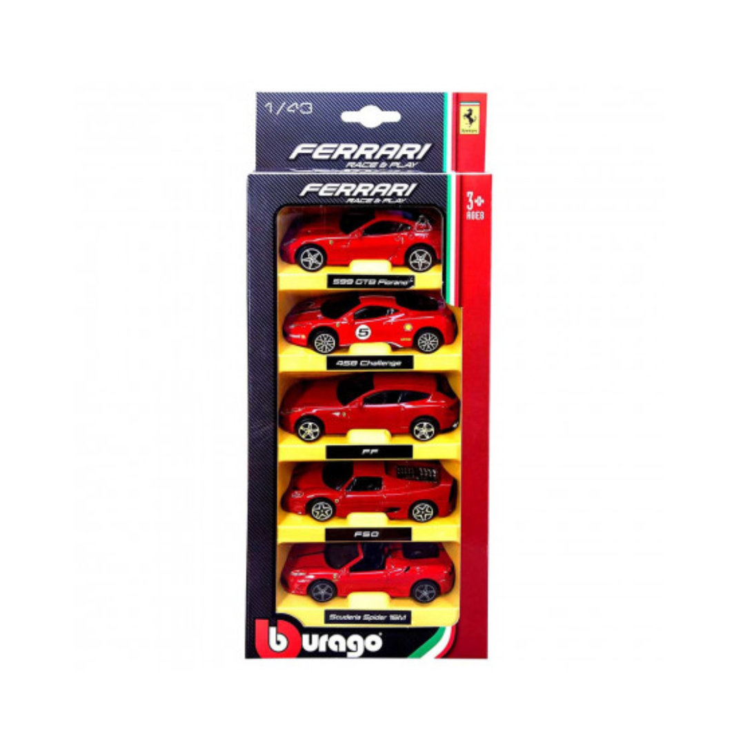 1:43 Ferrari R & P 5-Pk.