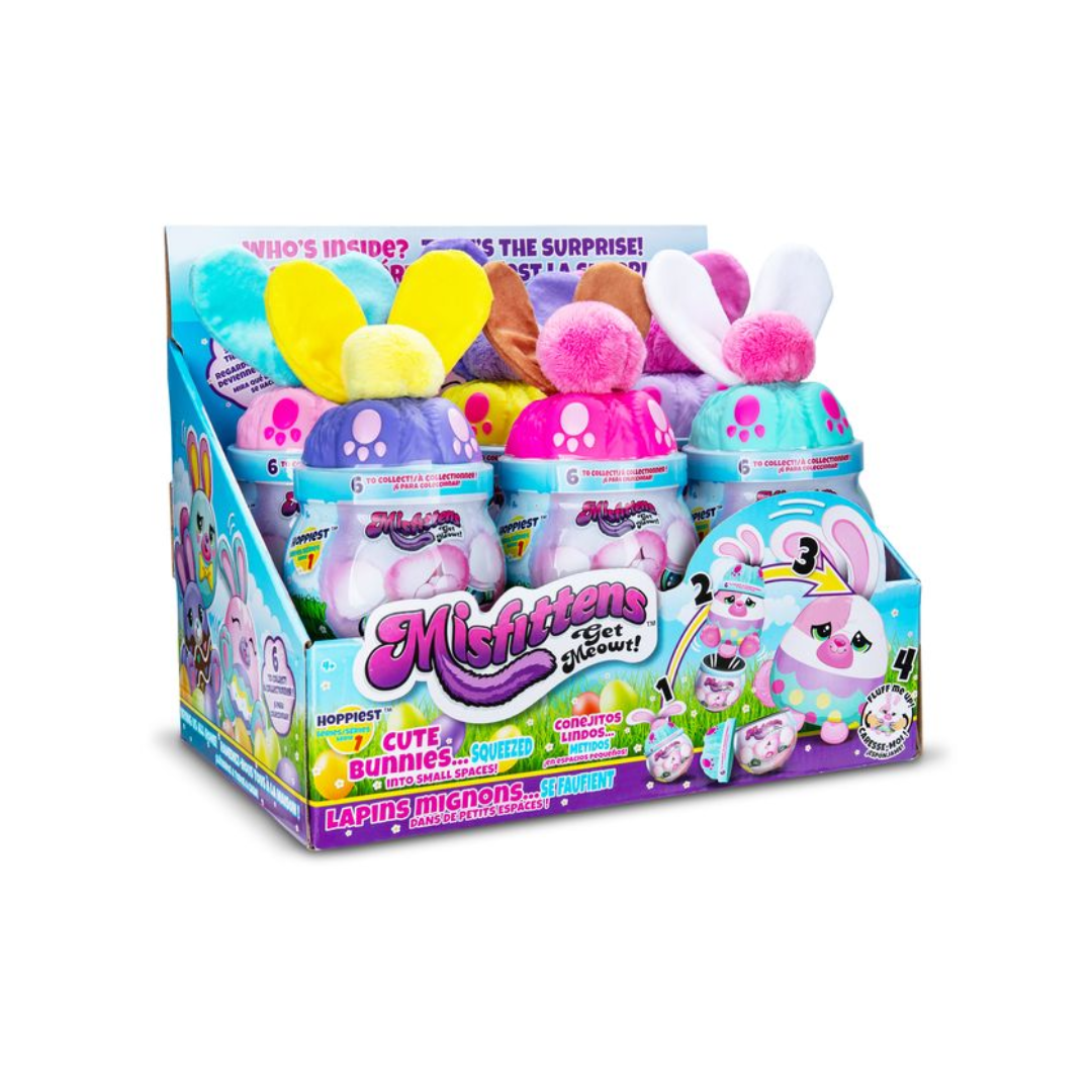 Misfittens Bunny Asst CDU6 WOC
