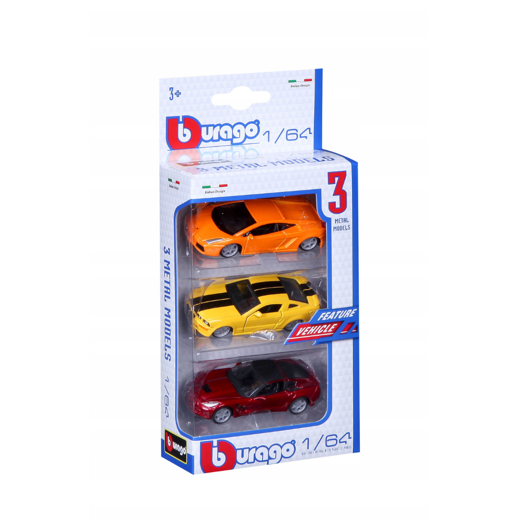 1:64 Vehicles, 3-PK.