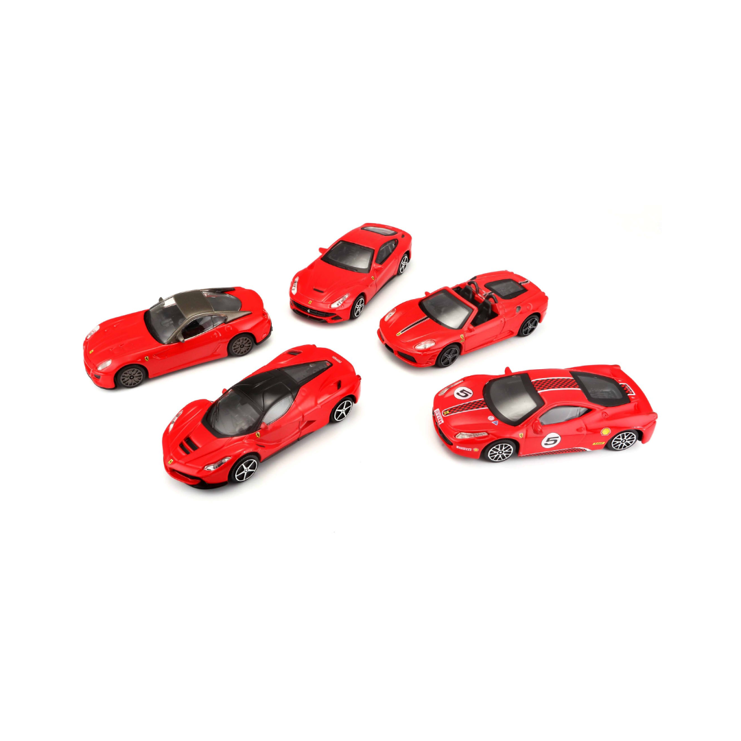 1:43 Ferrari R & P 5-Pk.