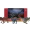Mojo 3pc Dinosaur Toy Set - Realistic Prehistoric Animal Figures for Kids, Educational Jurassic World Play Set, Collectible Dinosaur Figurines for Boys and Girls
