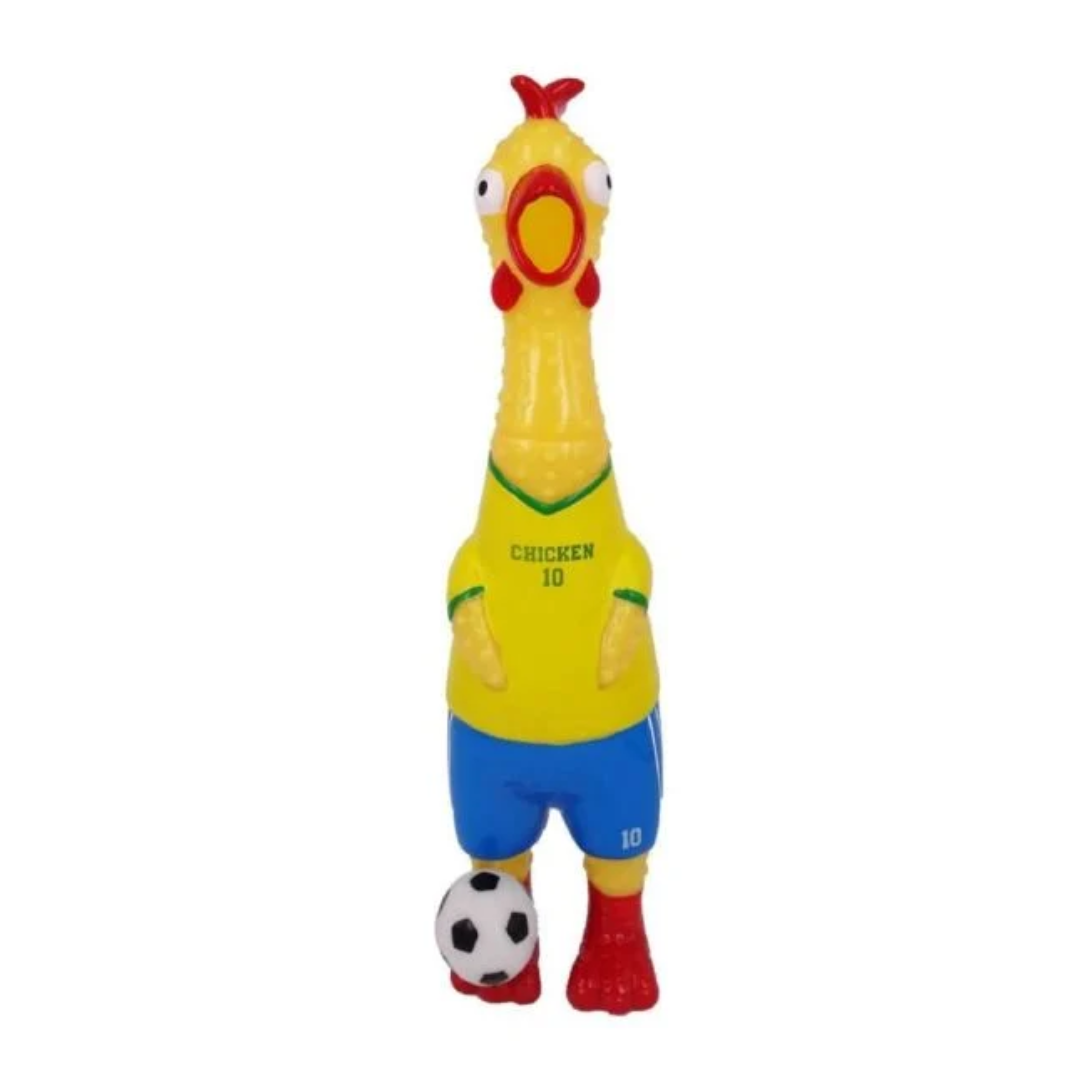 Animolds Squeeze Me Soccer Chicken 25cm – 4 Styles