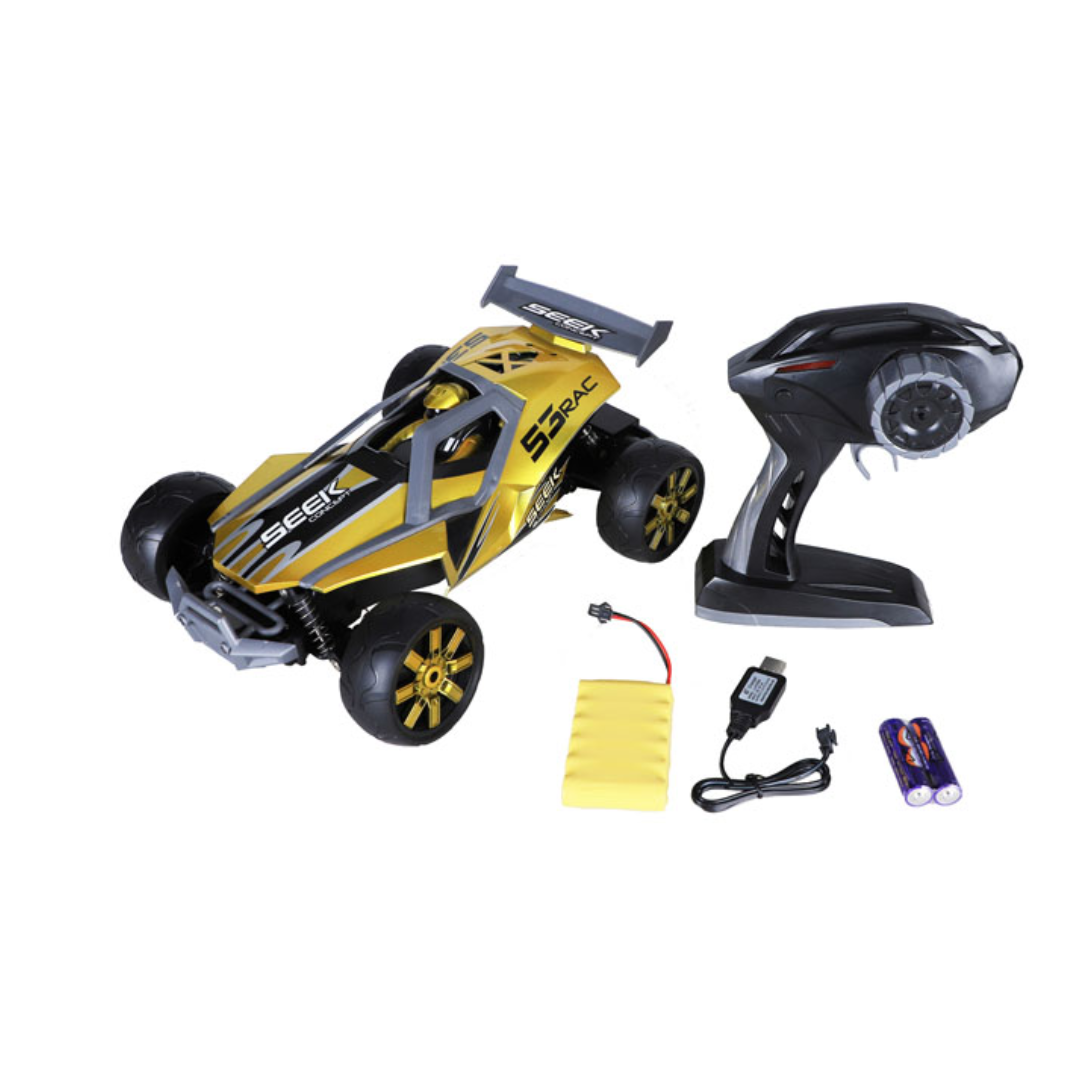 SAM Toys - 1:12 High Performing RC CAR (GOLD & BLUE)