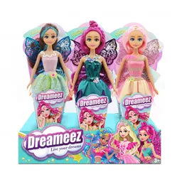 Dreameez Fairy Dolls 4 Asst