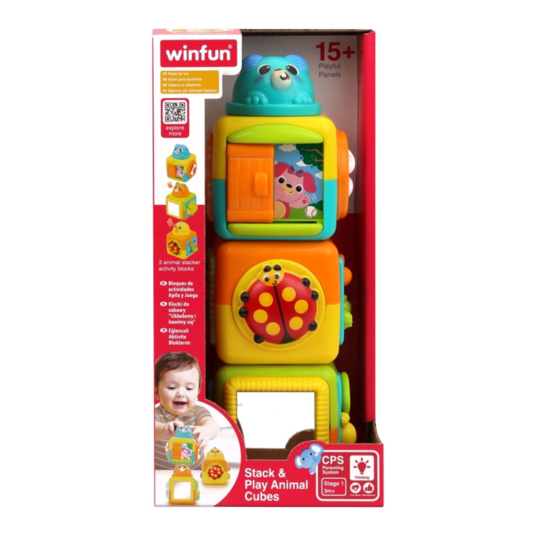 Stack & Play Animal Cubes